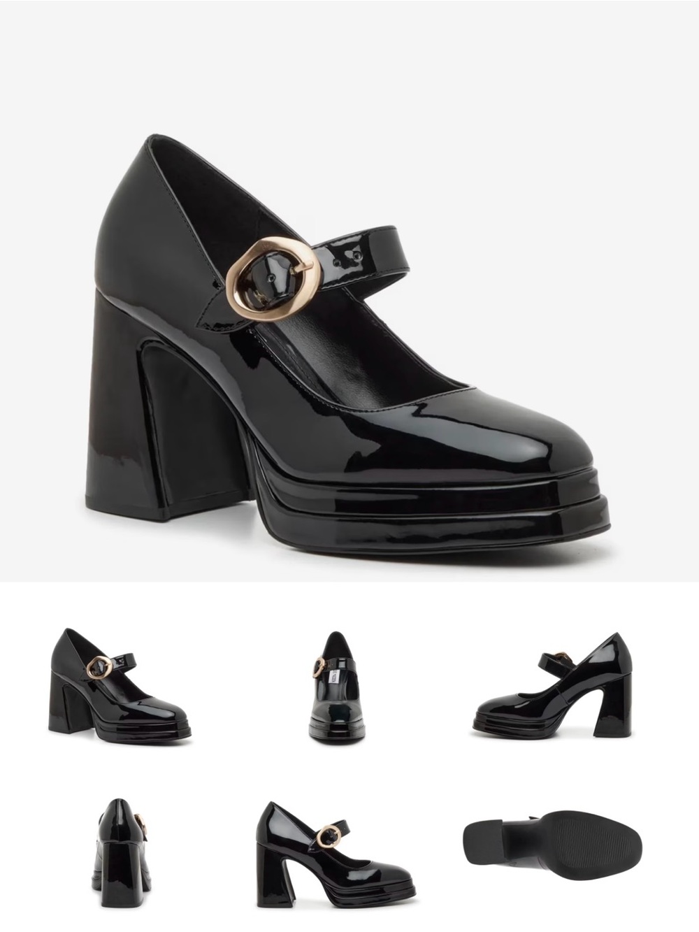 Steve Madden Kylee Mary Jane Platform Pump